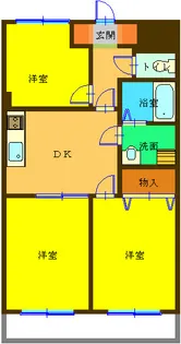 煉瓦館【1階】の間取り