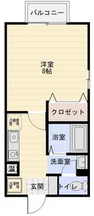 アミティエ A【1階】の間取り