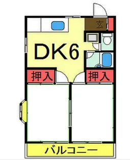 プロミネンスハイツ3号棟【1階】の間取り