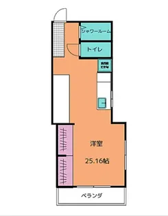 アーバンヴィラ覚王山【3階】の間取り