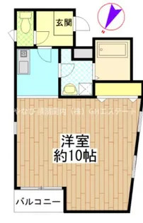 ゼフィール横濱【2階】の間取り