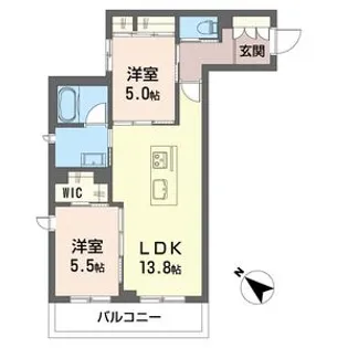 NレジデンスI【3階】の間取り