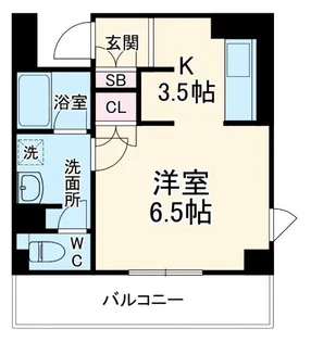 豊岡旭フーガ【3階】の間取り