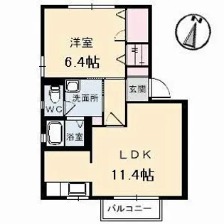 シャーメゾン本郷【2階】の間取り