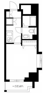 1Kの間取り画像