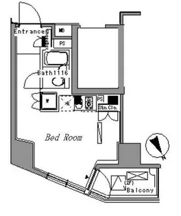 パークアクシス新板橋ウエスト【9階】の間取り
