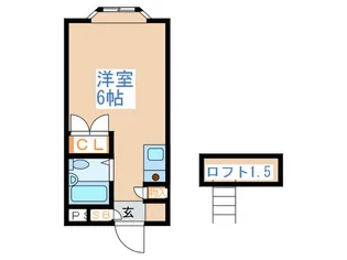 エスト高円寺【2階】の間取り