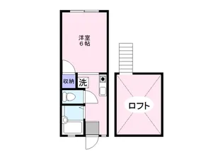 メゾン杉田【2階】の間取り