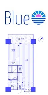 ニューガイア川崎No.70【2階】の間取り