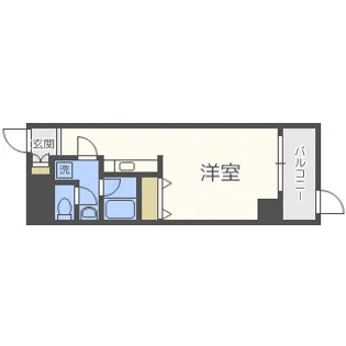 アイディール中之島【3階】の間取り