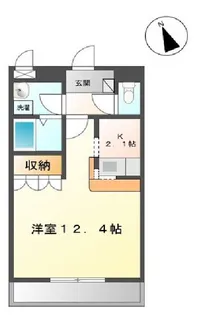 プランドール【2階】の間取り