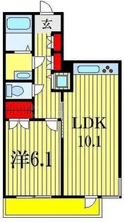 パークアクシス西船橋本郷町【5階】の間取り