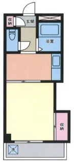 YNプラザ【2階】の間取り