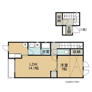 SUNPALACE 結【2階】の間取り
