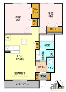 埼玉県新座市栄2【アパート】の間取り