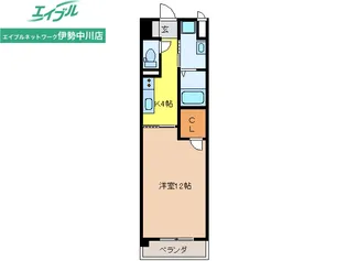 サンヴィヴェール【5階】の間取り