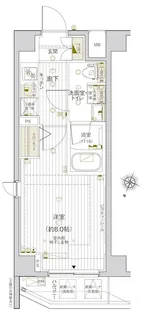 VALESIA東十条CITY【2階】の間取り