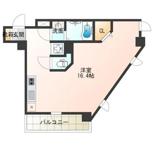 N Residence 新今宮【8階】の間取り