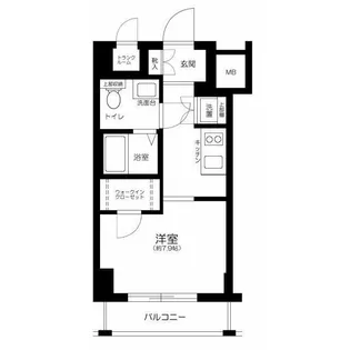 アーバイル三軒茶屋【6階】の間取り