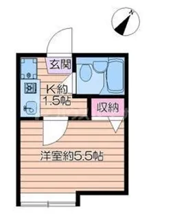 ソフィア一之江B【1階】の間取り