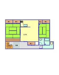 コーポ後藤【2階】の間取り