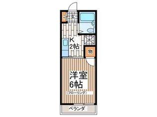 サンライズヒル湘南【2階】の間取り