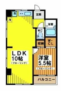 アライハイツ【3階】の間取り