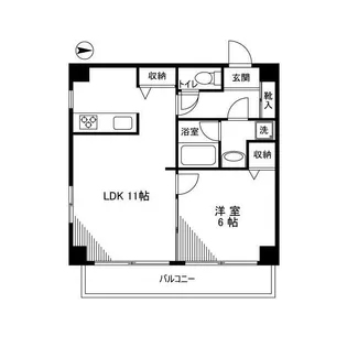東京都文京区本郷6【マンション】の間取り