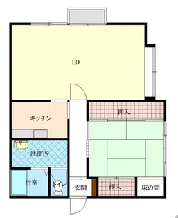 アーバンヴィラII【2階】の間取り