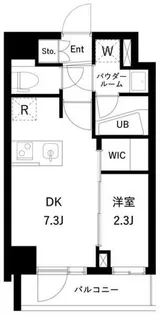 アジールコート桜上水【4階】の間取り