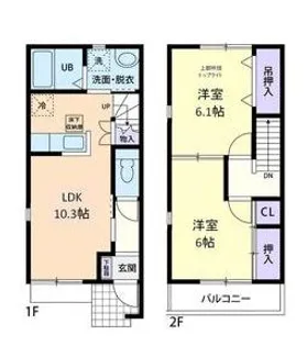 Chateau Bon heur IIIの間取り