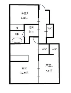 Maison Tsubaki(新築)【1階】の間取り