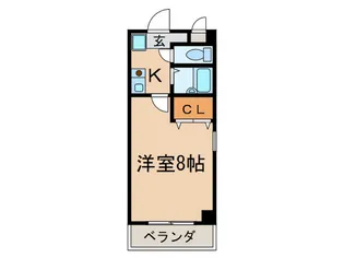 ゴスペル・ライフ藤ケ丘【4階】の間取り