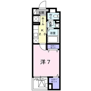 sole di fiore【3階】の間取り