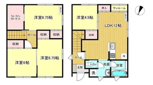 episode A棟【1階】の間取り