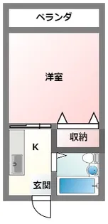 メゾンうちま【5階】の間取り