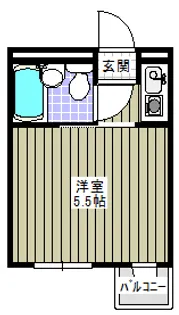 ラコンテスィエル【3階】の間取り