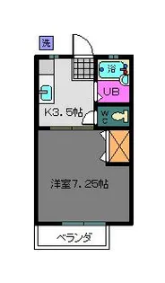 メモリアルシティC【2階】の間取り