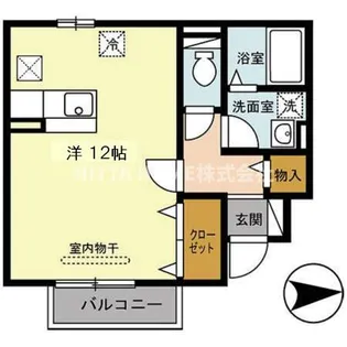 グレイス メゾン【1階】の間取り