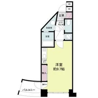 フォレステージュ江坂垂水町【5階】の間取り