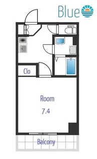 LA・PLAGE II【2階】の間取り