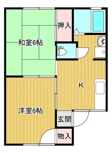 メゾン桜【2階】の間取り