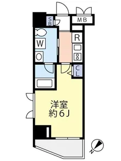 ヴァレッシア桜上水駅前シティ【2階】の間取り