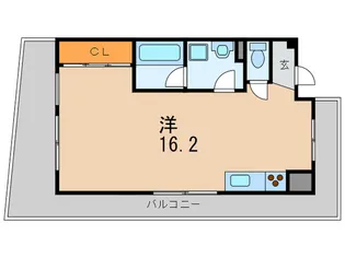 ベル西宮北口P2【2階】の間取り