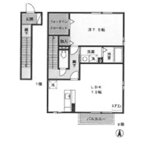 インフォレスト【2階】の間取り