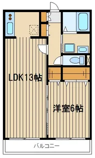 ハイマート旭【3階】の間取り