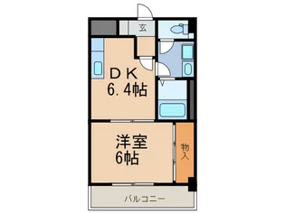 インテリアハシモトビル【2階】の間取り