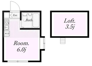 フェリーチェ阪東橋【1階】の間取り