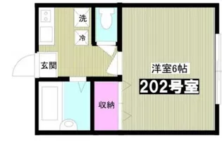リバティ・エル【2階】の間取り
