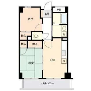 サンコート柳橋【3階】の間取り